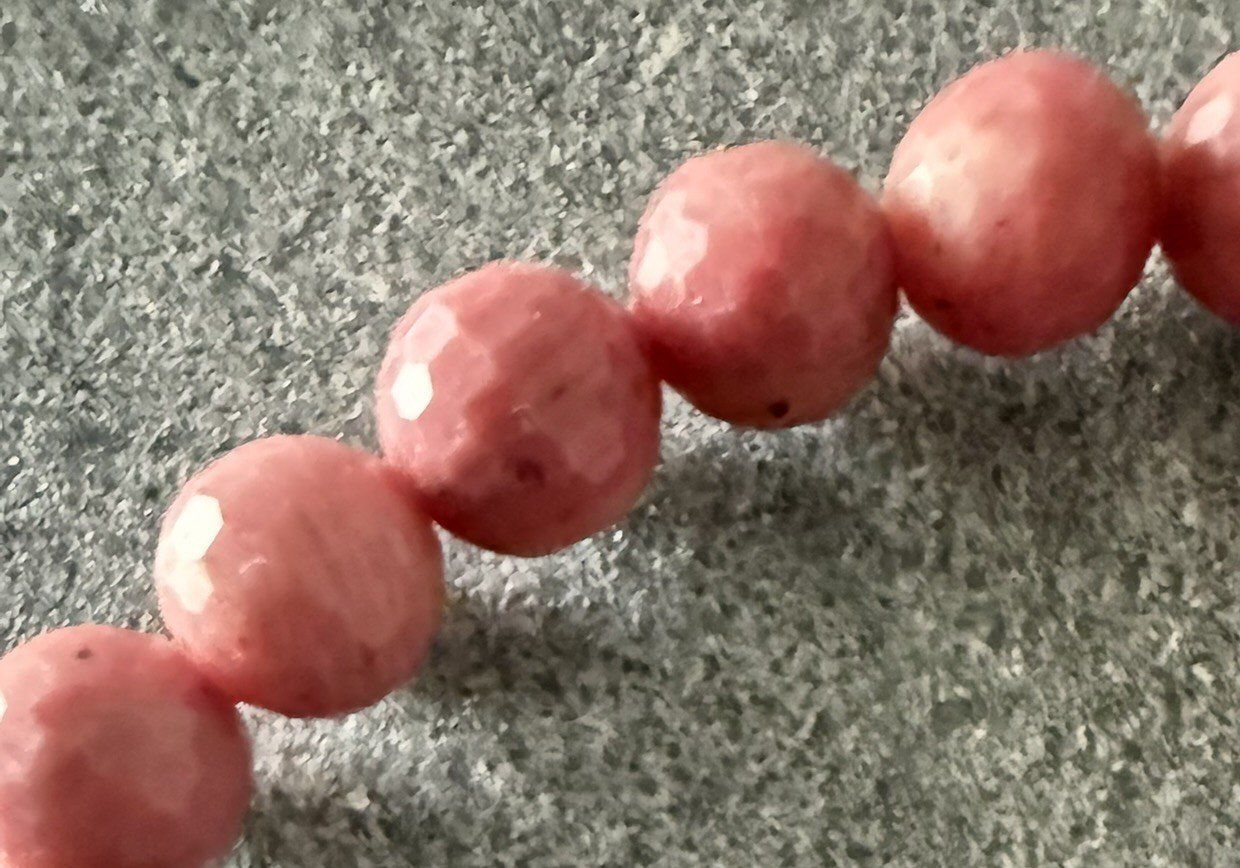 Armbänder & -reifen: Edelstein Armband Rhodonit – Neu (gemäss Beschreibung) aus Lommis von manmarmi 3