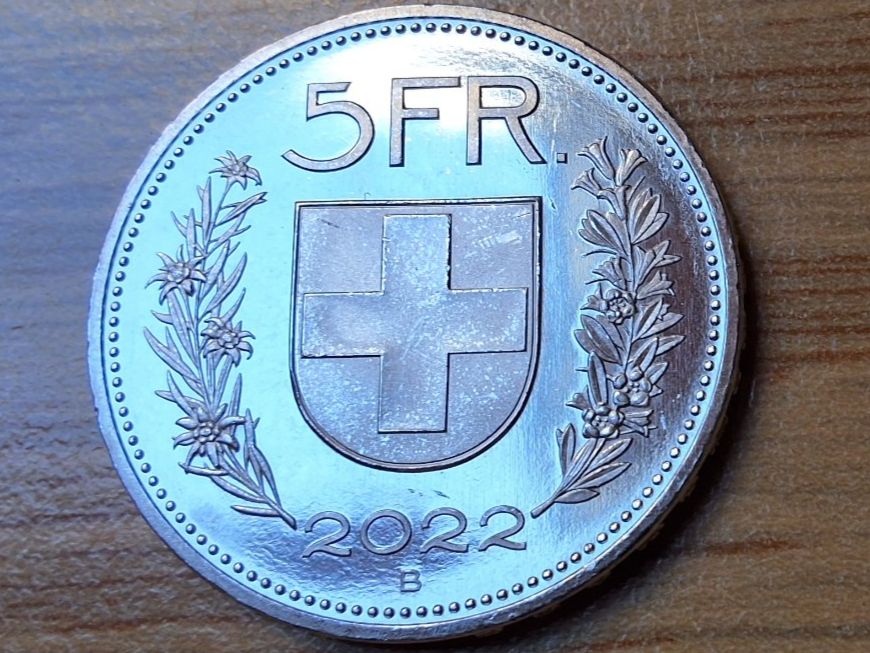 Tutti le monete: 5 Franken 2022 - unzirkuliert! – Usato da Münchenstein venduto da purbach1 6