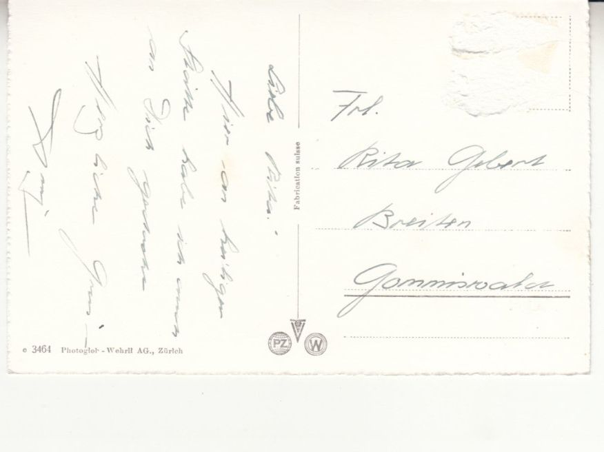 Cartoline postali: Einsiedeln ca. 1950 – Usato da Bürglen TG venduto da StampGraf 1