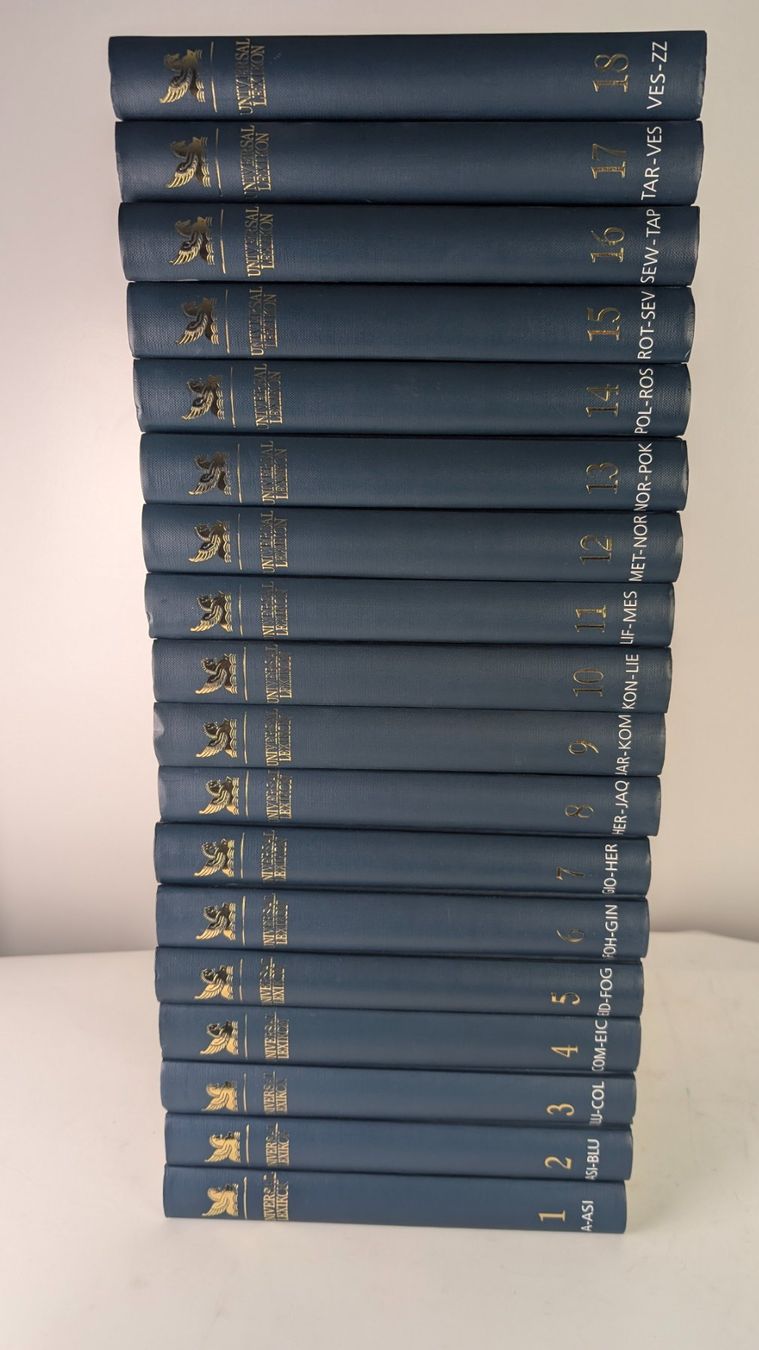 Libri: Reader's Digest Universal-Lexikon komplett, 18 Bände – Usato da Zürich venduto da 1.Simon