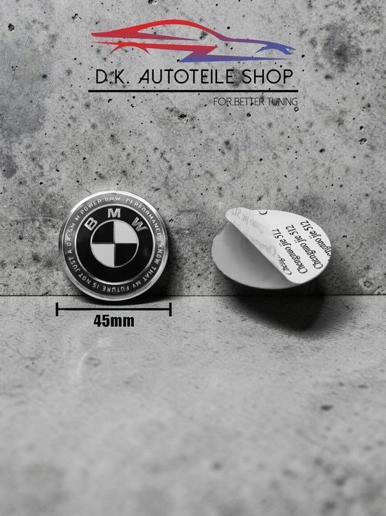 BMW Alle Autoersatzteile: BMW Lenkrad Emblem Logo 45mm Neu – Neu und originalverpackt aus Balsthal von D.K.Autoteile2 4