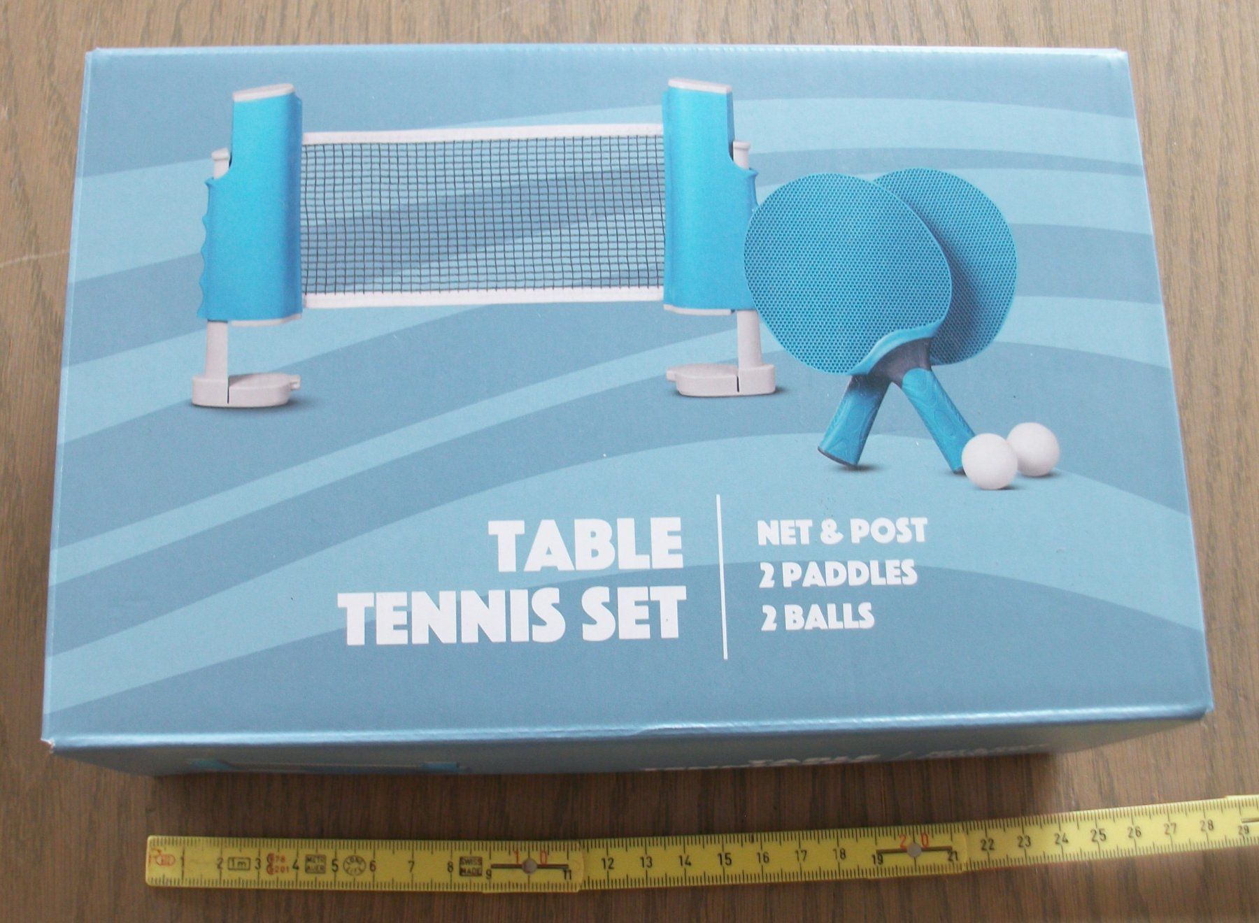 Giochi: TISCH-TENNIS-SET; fabrikneu & OVP – Nuovo e nell'imballaggio originale da St. Moritz venduto da Manu7500