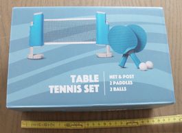 TISCH-TENNIS-SET; fabrikneu & OVP