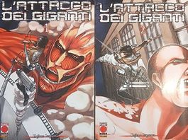 Attack on Titan/Attacco dei Giganti Manga Volume 1-10
