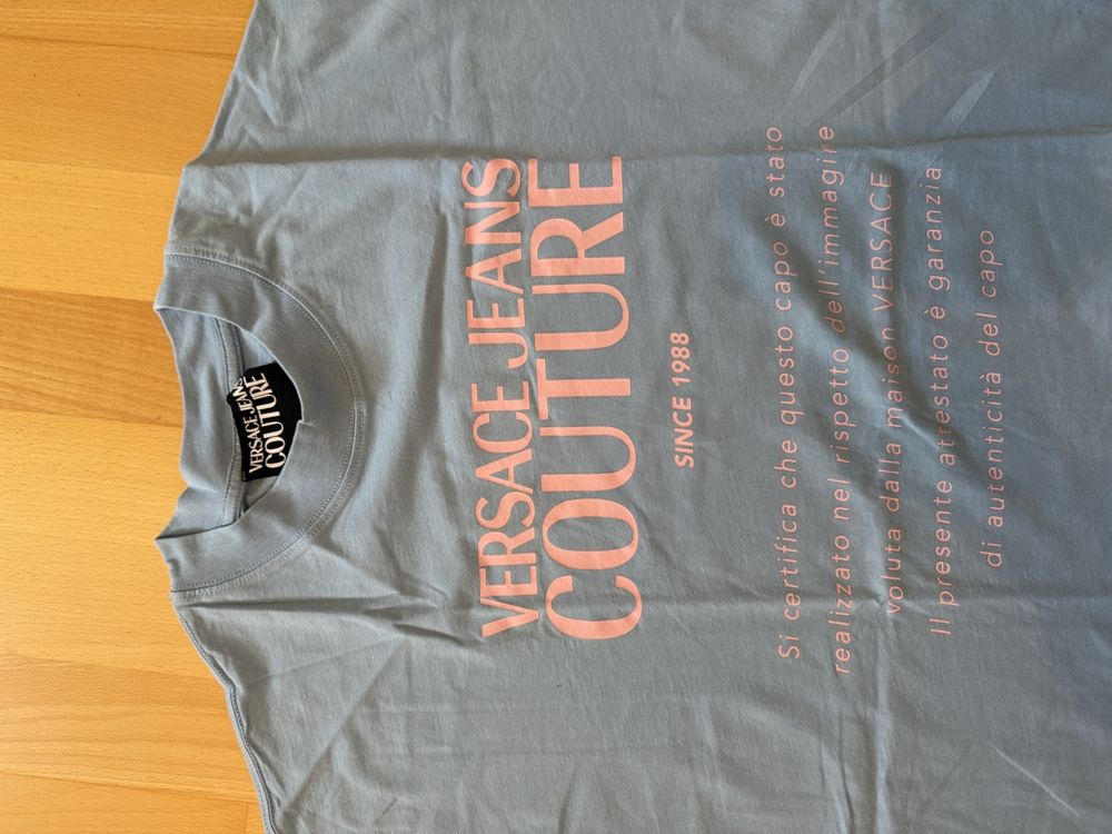 Versace T-shirt: Versace Jeans Couture T-Shirt, Neu – Nuovo (secondo la descrizione) da Weiningen ZH venduto da Filipe7 2