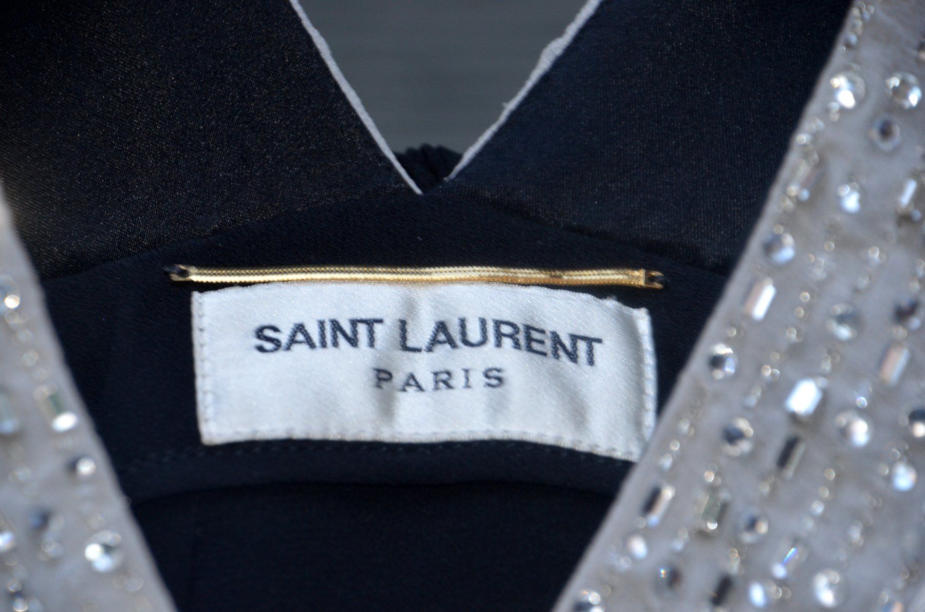 Saint Laurent Vestiti: Saint Laurent Kleid / robe ..36 100% Seide / soie – Usato da Collonges venduto da Auganien 4