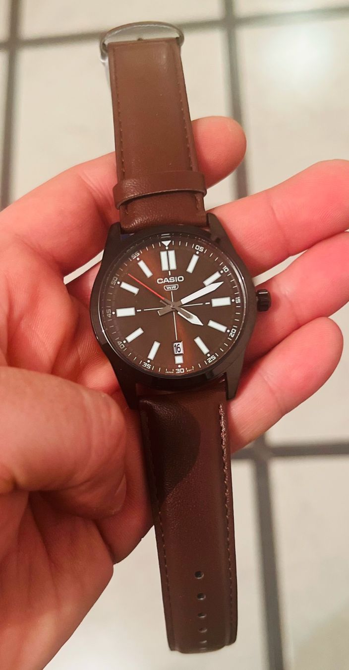 Casio Orologi: Casio Armbanduhren MTP-VD02BL-5EUDF – Nuovo e nell'imballaggio originale da Adlikon b.Regensdf venduto da GPITIME 1