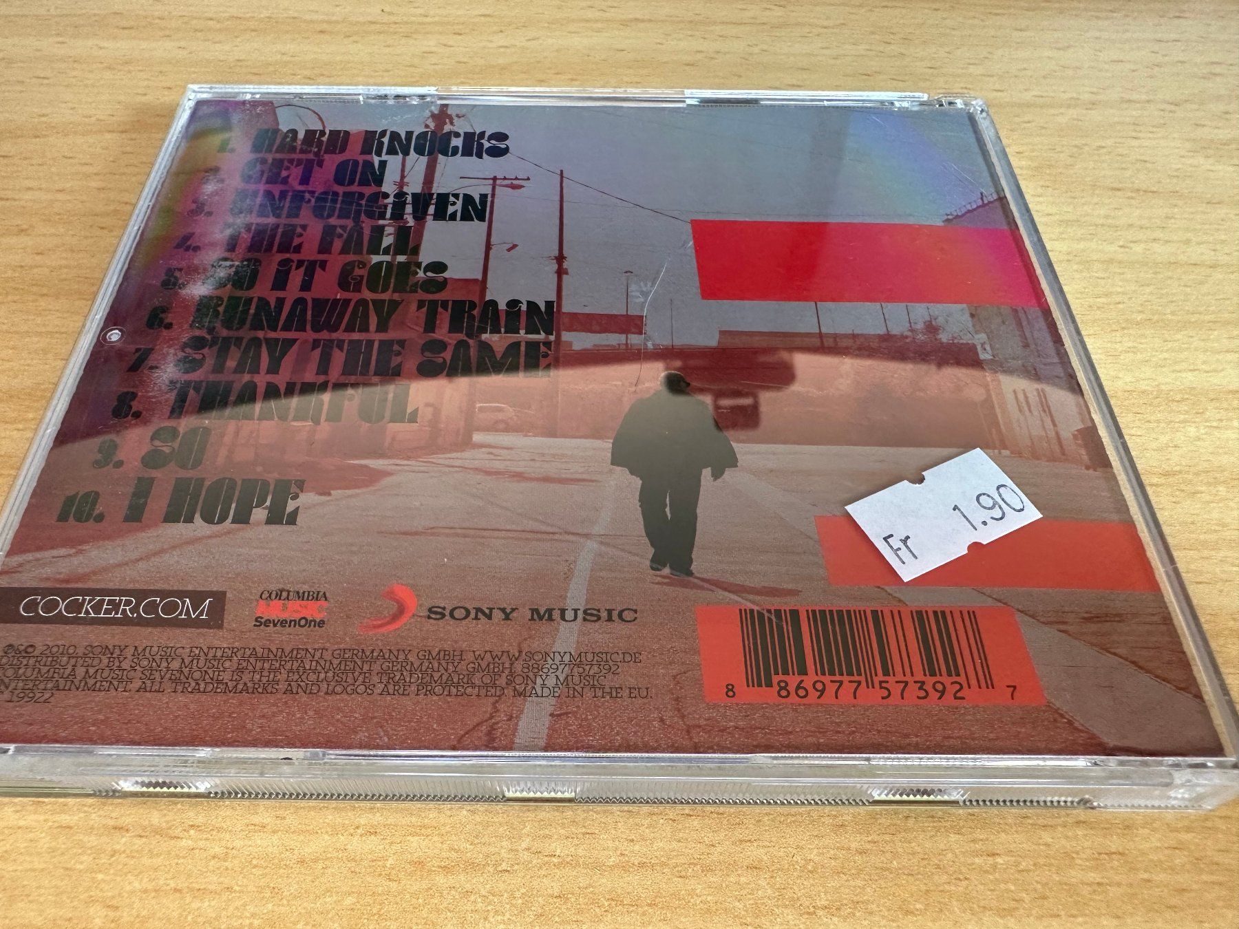 CD: Joe Cocker – Hard Knocks – Usato da Rikon im Tösstal venduto da Alpenmutz 1