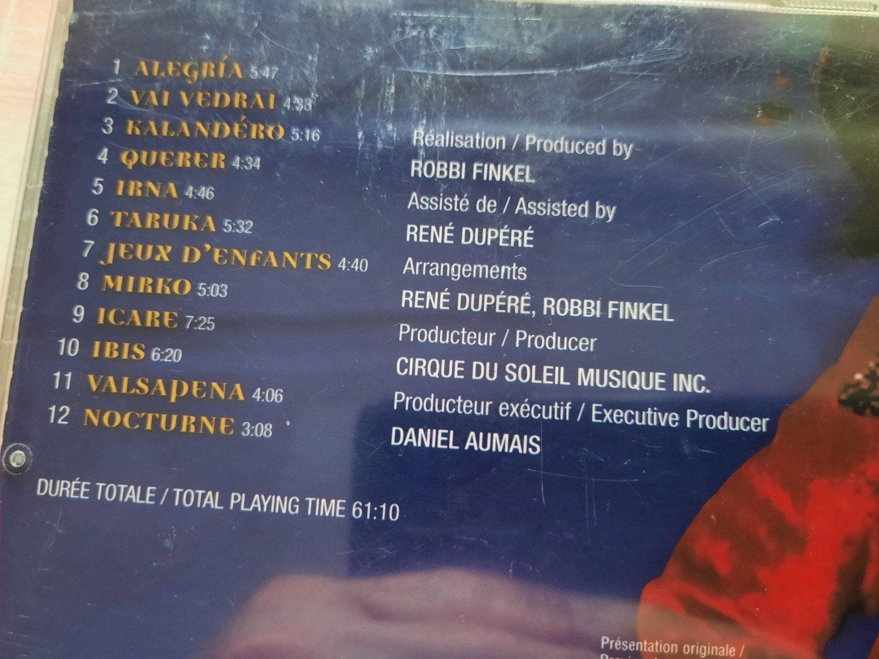 CD: Cd Alegria le cirque du soleil – Usato da Pully venduto da bro_n52j 2