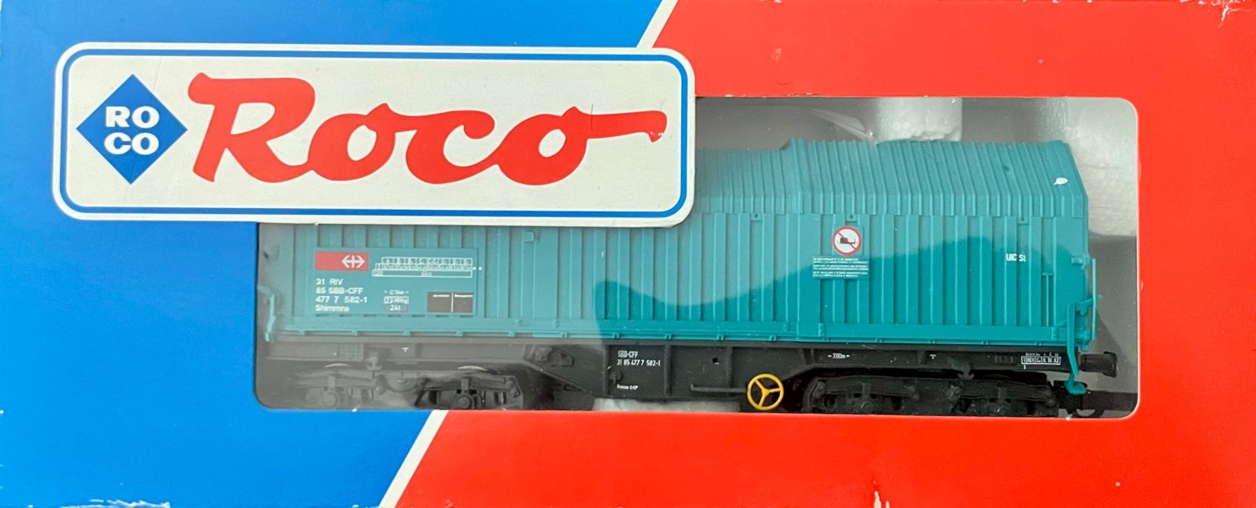Roco Modellini di ferrovie: Roco SBB Coilwagen 46770, H0, OVP – Usato da Bern venduto da schm1969 6