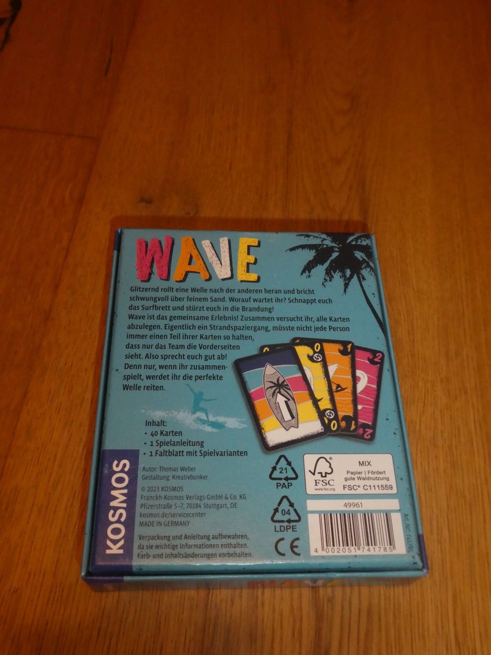 Giochi: WAVE- reitet die perfekte Welle – Usato da Dinhard venduto da heidibei 1