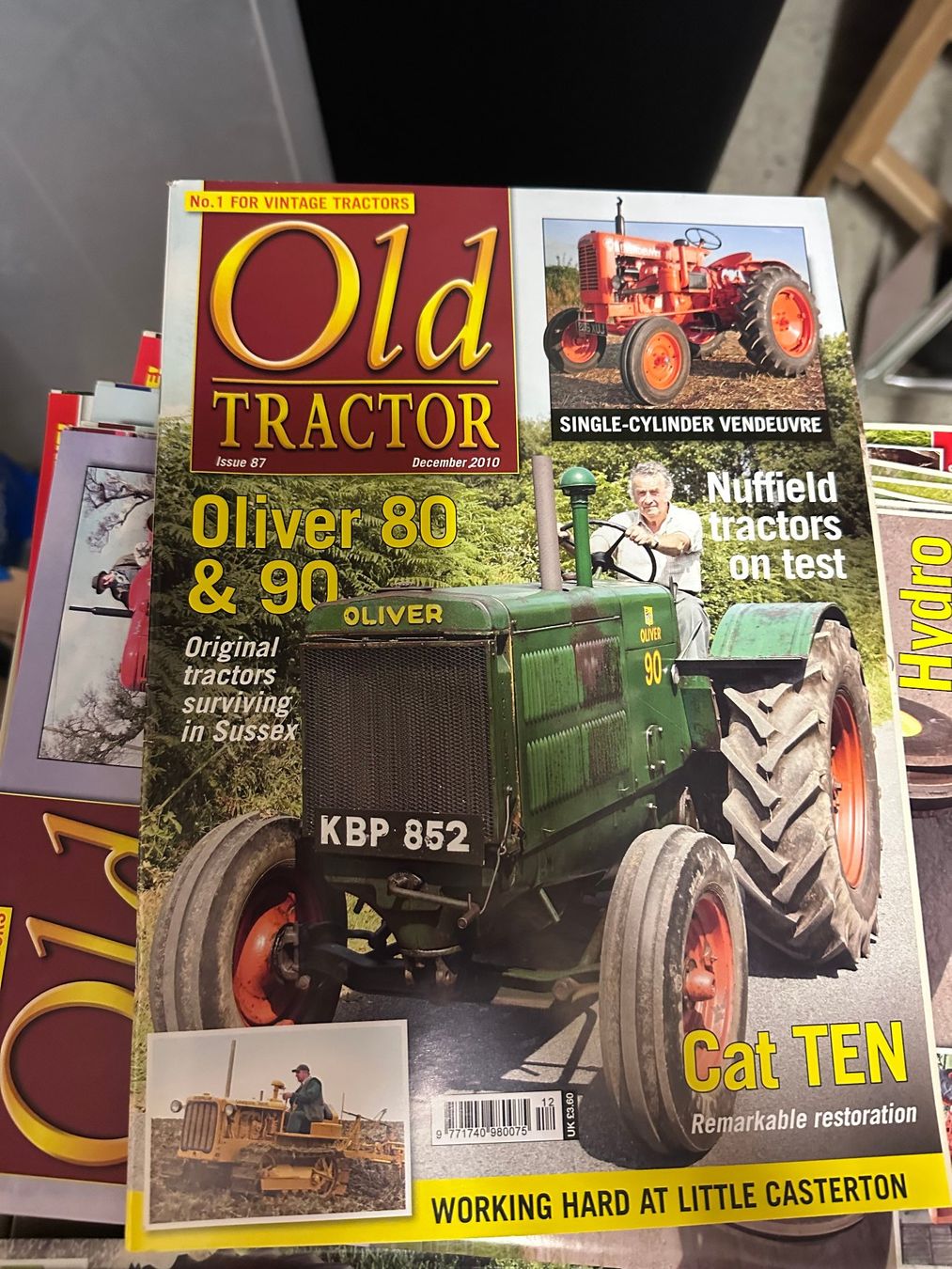 Riviste & Magazine: Old Tractor - Magazines de Septembre 2010 à Décembre 2010 – Usato da Prangins venduto da red_shoelace 3