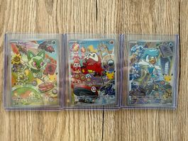 💥Pokemon First Partner - Serie 3 - 3x Karten Promo - 30th💥