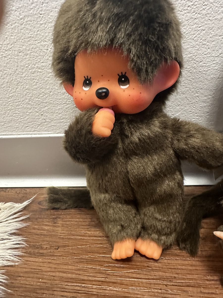 Monchhichi Giocattoli: Monchichi Familie – Usato da Herbriggen venduto da Sehrazade 1