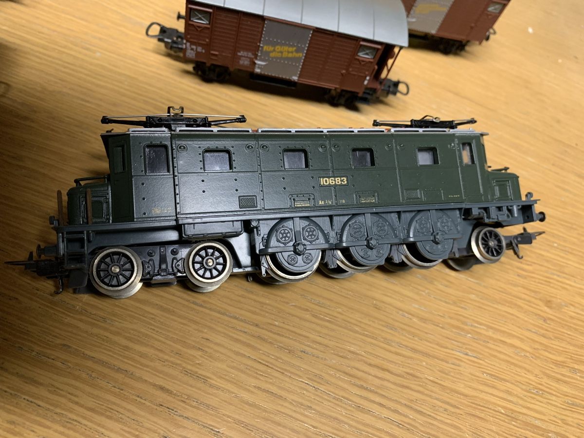 Lima Modelleisenbahnen: Lima SBB Güterzug, guter Zustand, lnte11 – Gebraucht aus Winden von EmilNeu 8