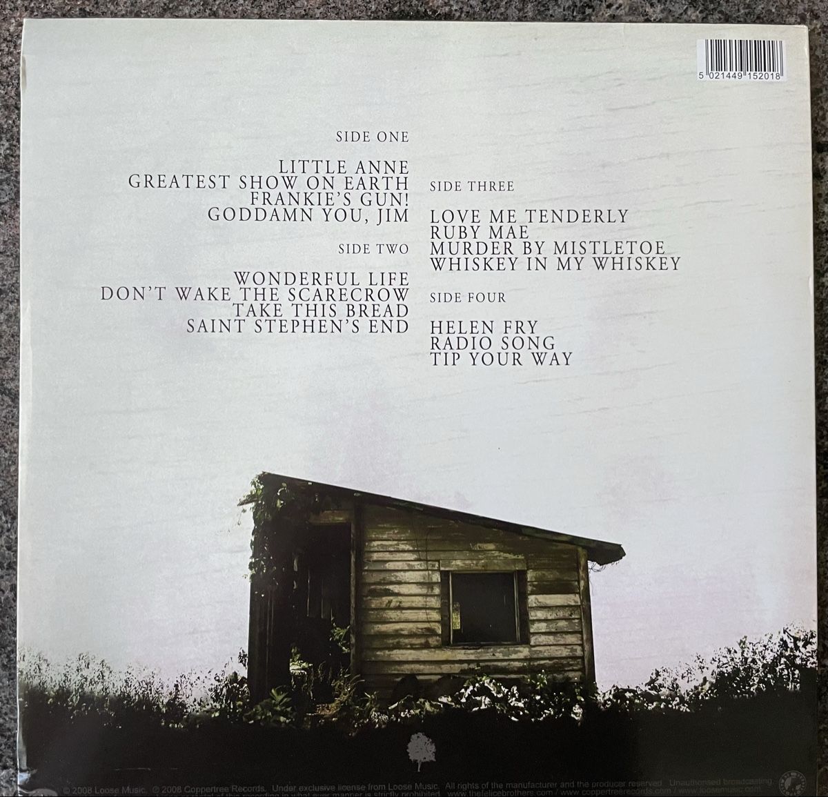 Dischi in vinile: Felice Brothers - same - 2 Vinyl LPs – Usato da Olten venduto da Bluespapst 1