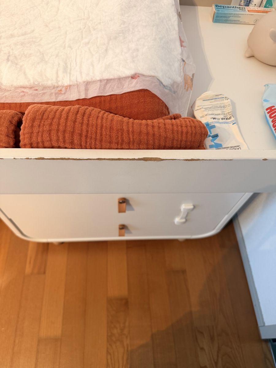 Ikea Fasciatoi & Accessori: Ikea Changing table white with two drawers used – Usato da Winterthur venduto da Wavaa 1