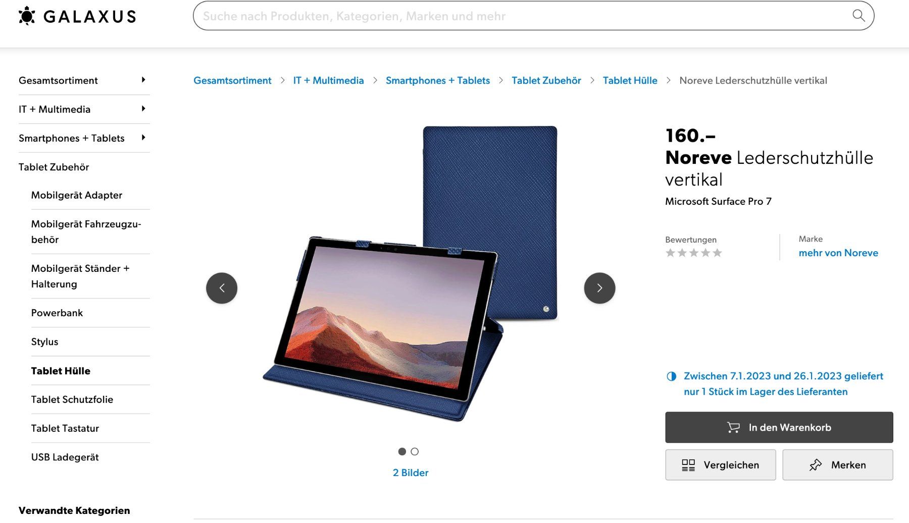 Microsoft Covers & Borse: Case echtes Leder für Microsoft Surface Pro 7 NP 160 – Nuovo (secondo la descrizione) da Hergiswil NW venduto da Mark997 5