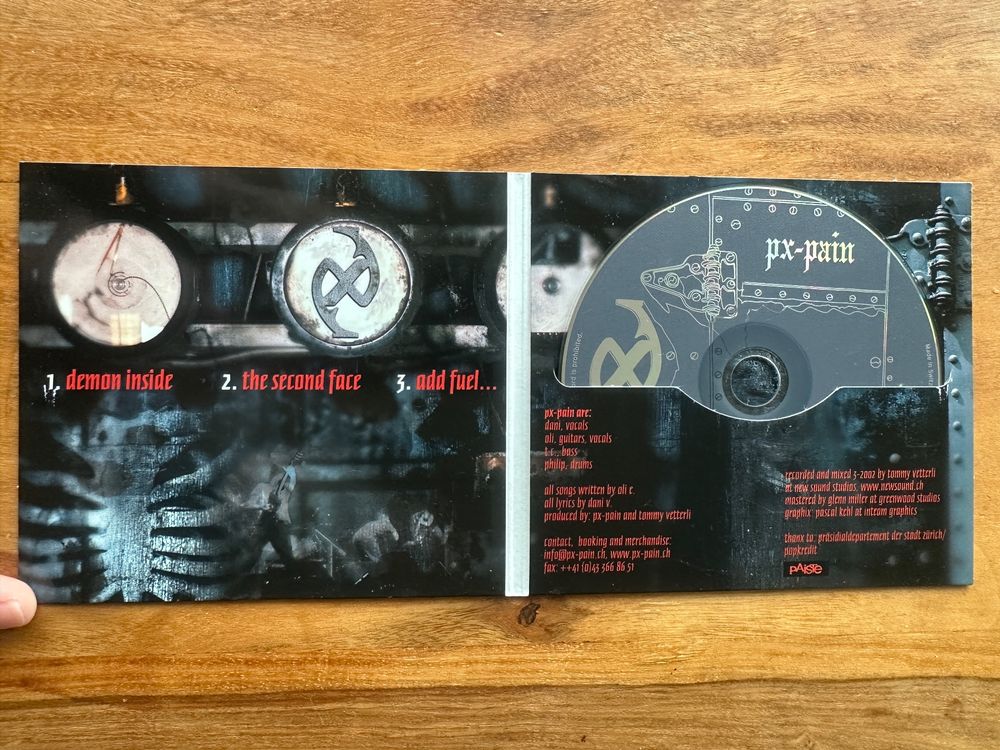 Px Pain Add Fuel To The Fire (CD 🇨🇭 Hardcore) (Gebraucht) in Horgen