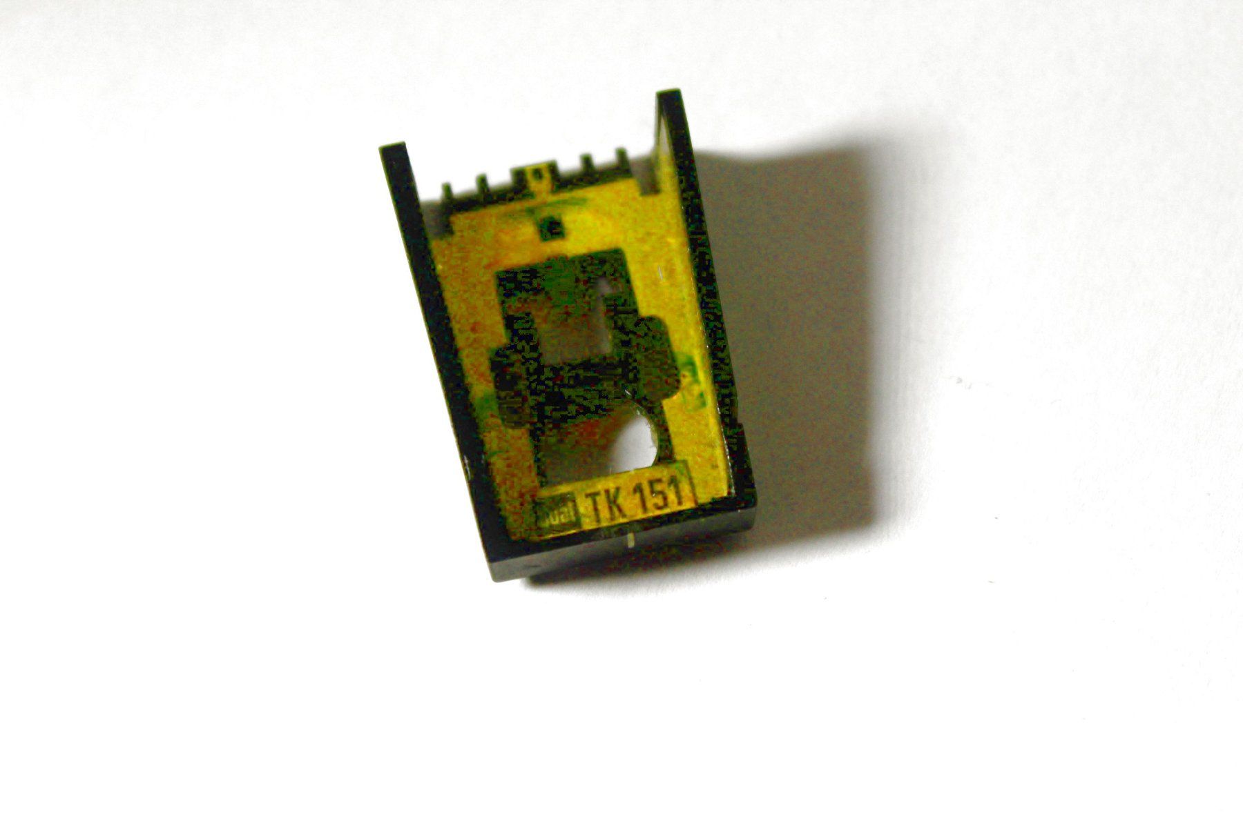 Dual Giradischi: DUAL TK 12 / TK12 (TK11) - Headshell - Einschub für BASTLER – Difettoso da Bern venduto da kultiges 3