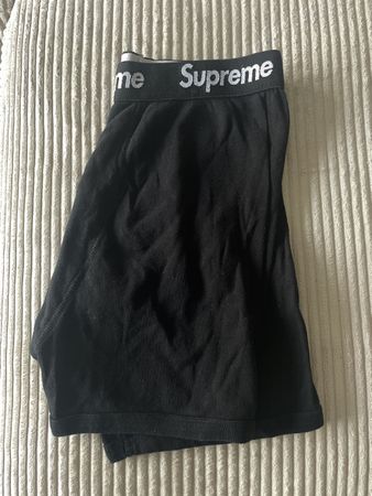 Boxer Supreme Hanes noir taille L état neuf