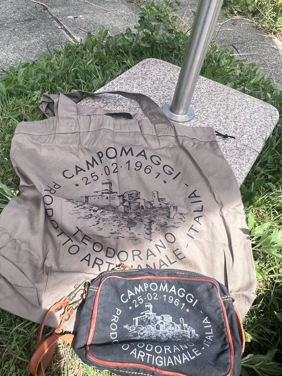 Campomaggi Borse da donna: Campomaggi  Tasche  Canvas Leder Details gebraucht – Usato da Burgdorf venduto da puppennetz 2