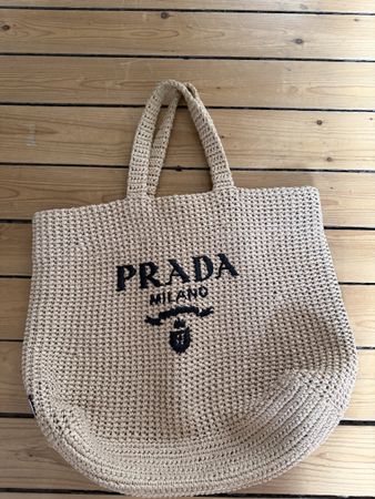 Prada Tote Bag Beach Bag