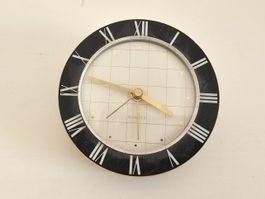 Vintage Wecker Quartz mit Goldrand