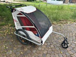 Leggero vento Veloanhänger für 2 Kinder