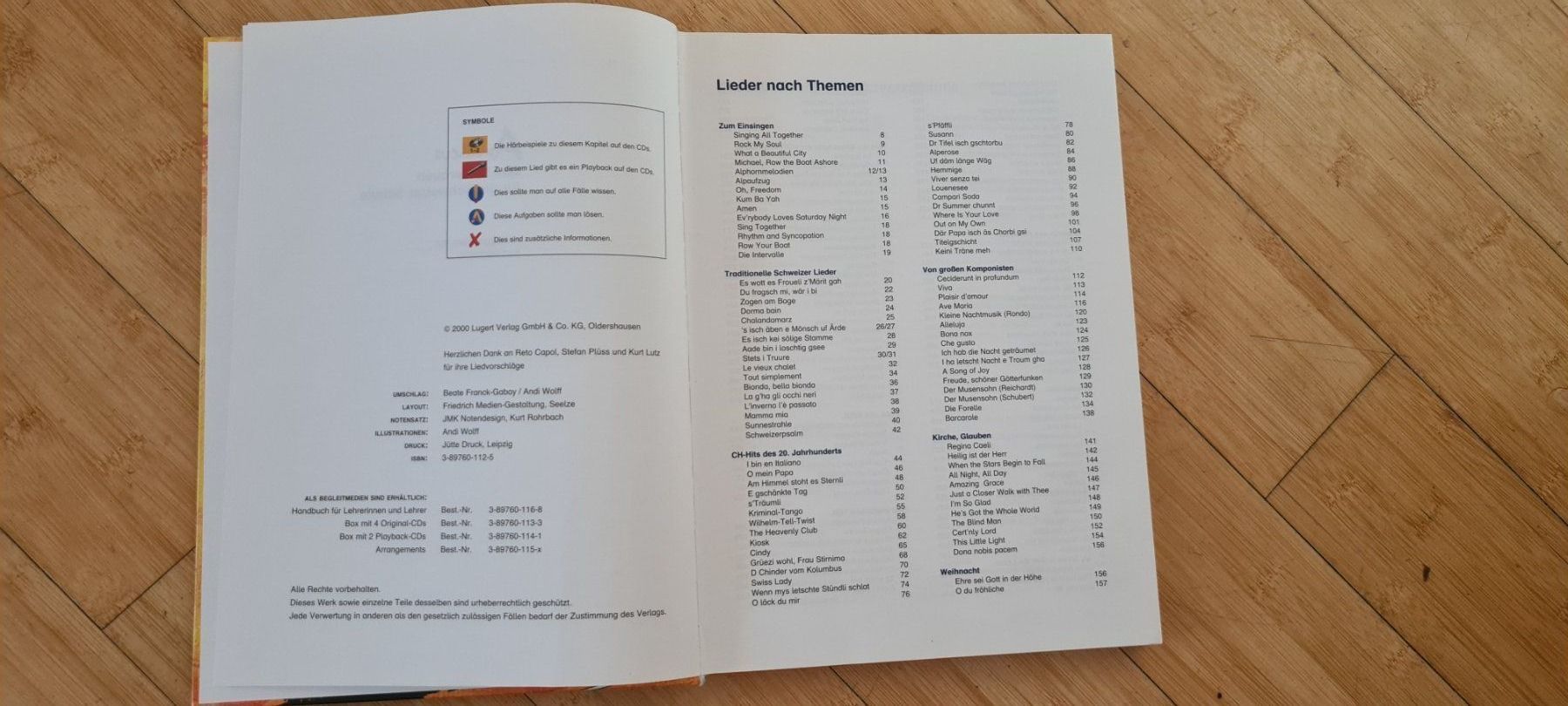 Bücher: Das Liederbuch Amadeus – Gebraucht aus Winkel von Tongabonga 1