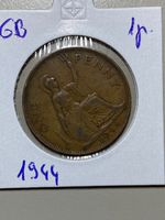 GB - 1 penny - 1944