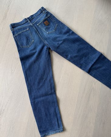 Carhartt WIP Aaron Pant Jeans W30 – Blau, Regular Tapered