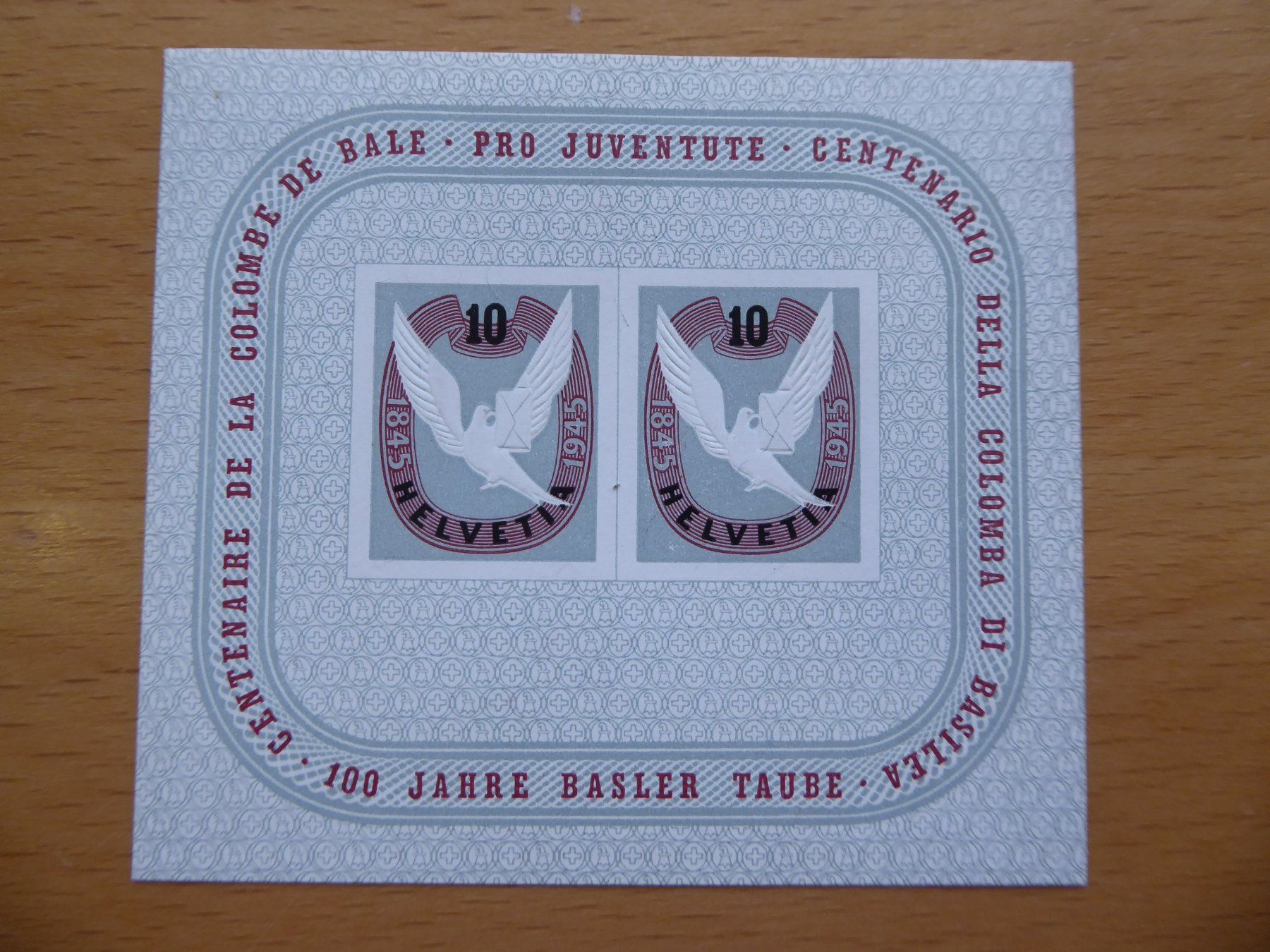 Tous les timbres: Block postfrisch** – D'occasion à Rothrist par swisstools