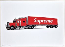 Death NYC Ltd Ed Pop Art Druck " Supreme Truck