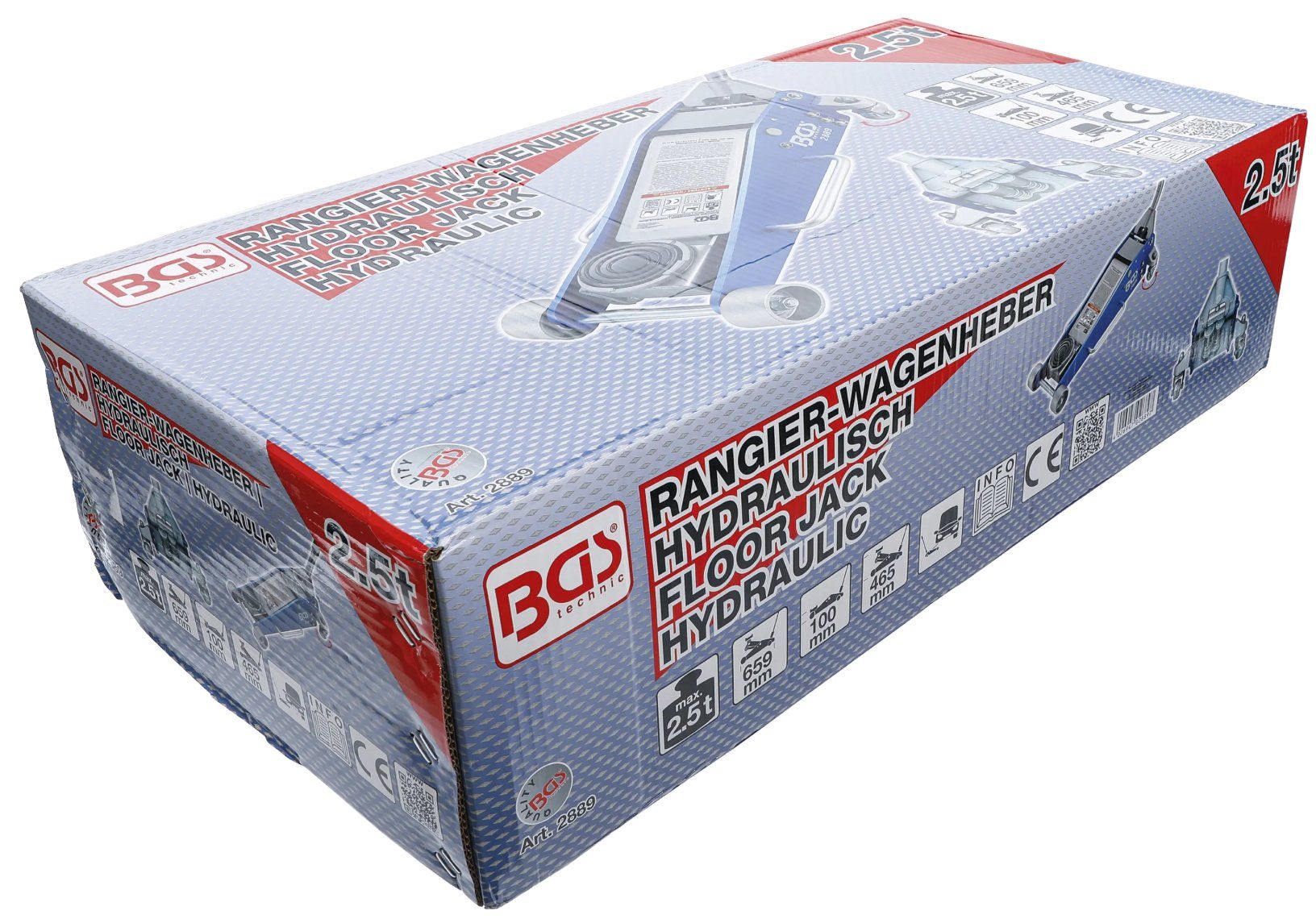 Hebebühne & Wagenheber: Wagenheber 2,5 t von BGS – Neu und originalverpackt aus Koppigen von Bracher_Mail-House 5