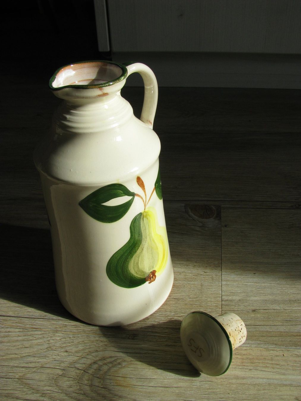 Caraffe: Carafe - Pichet - Karaffe-Flasche - BERNECK - signiert – Usato da Zweisimmen venduto da Domii 2