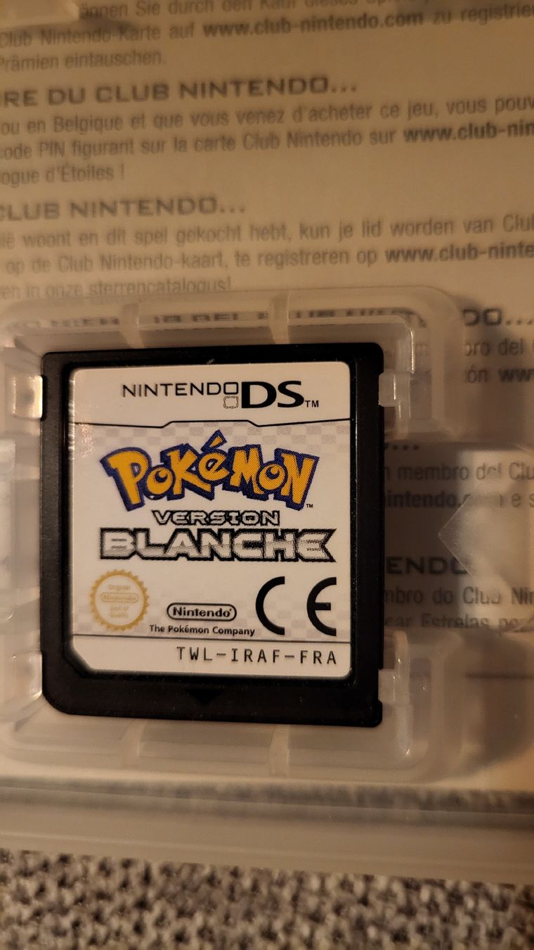 Nintendo Jeux: Pokémon Version Blanche / Nintendo DS Spiel. Kompl.! – Neuf (Voir description) à Biel/Bienne par Retrohr 2