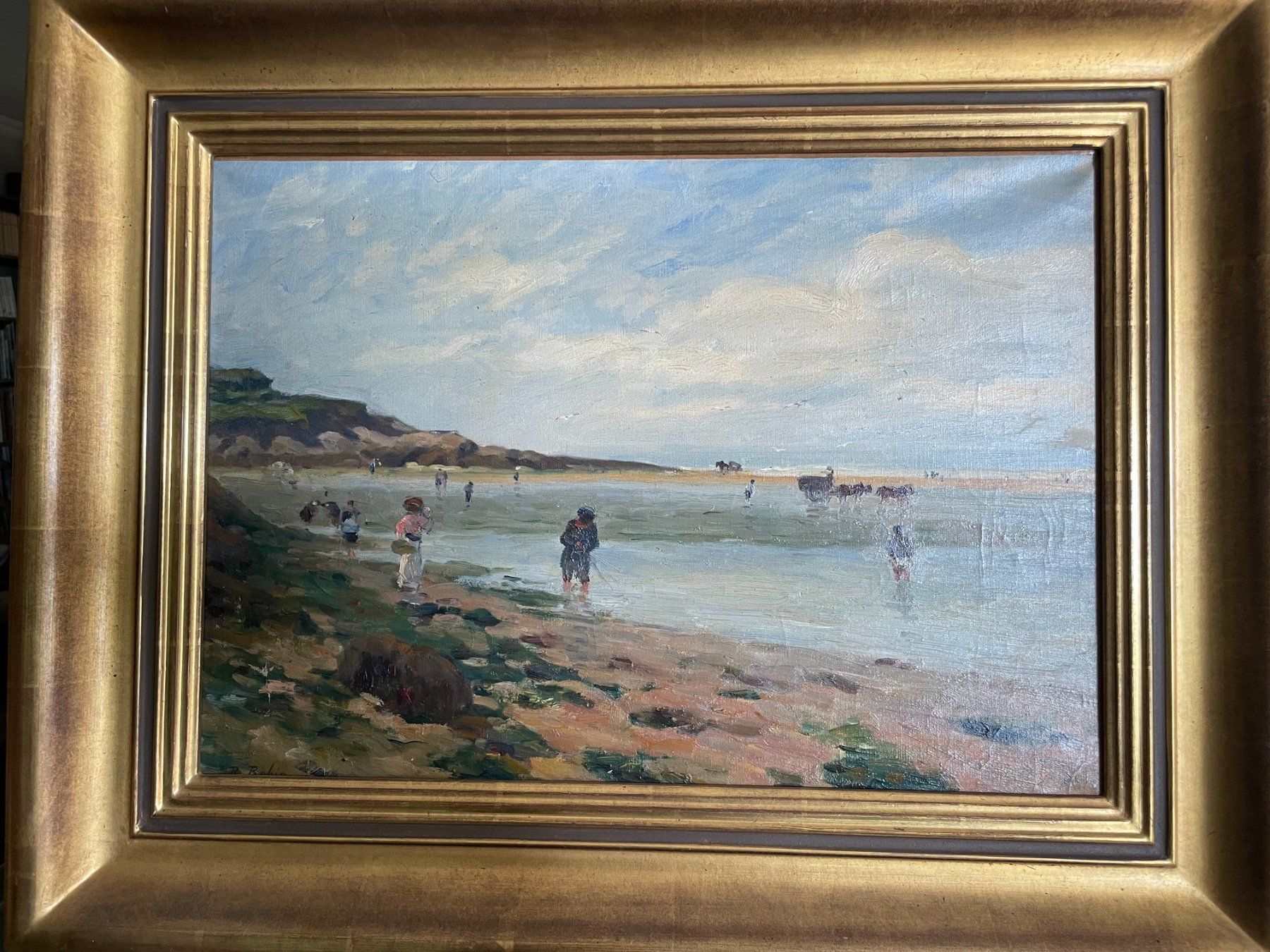 Gemälde: Gemälde R.Robin Arcachon – Gebraucht aus Biel/Bienne von Rothar