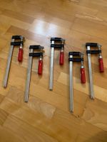 Schraubzwingen 5 Stück mit Holzgriff 50x250 A21