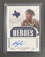 NBA Myles Turner 2018 National Treasures Hometown Auto /99