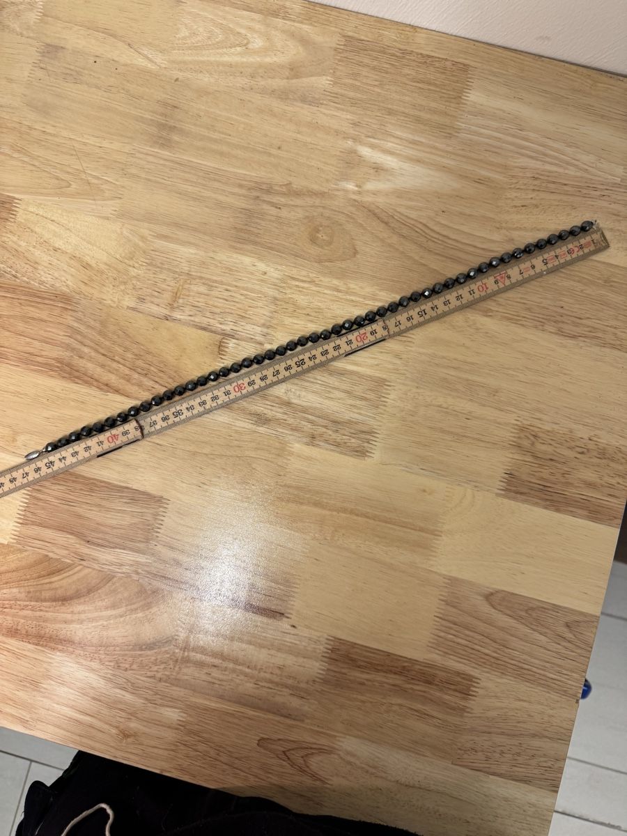 Catenine: Hämatit-Kette 45 cm mit 925 Silberverschluss – Usato da Birsfelden venduto da inf_l2yy