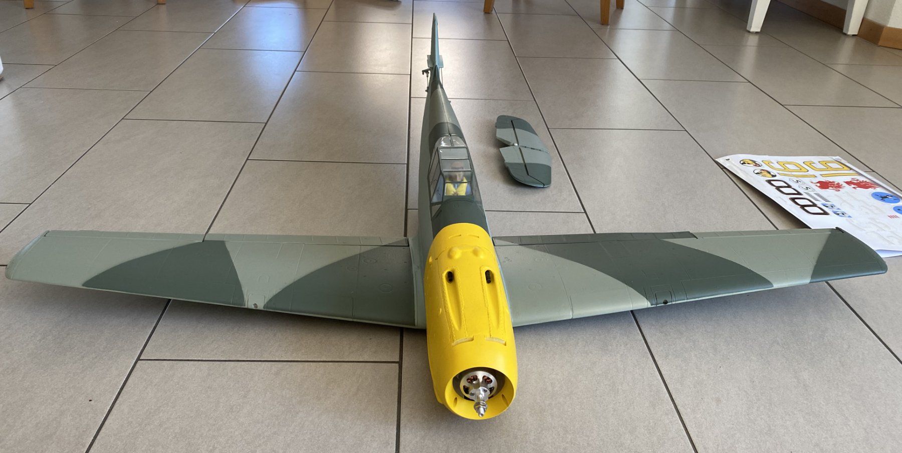 RC Modellbau: Hobbyking Messerschmitt 109 E – Neu und originalverpackt aus Saxon von dda_mnp9 2