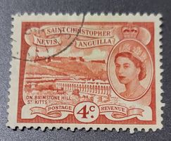 St. Kitts und Nevis 1954 briefmarke
