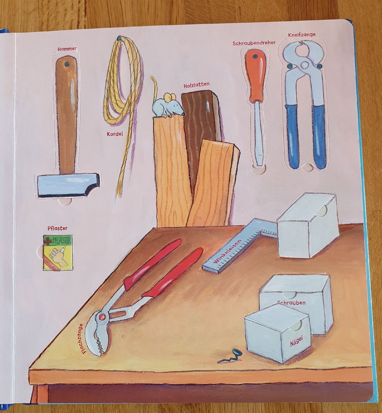 Libri: Kinderbuch "Mein Freund Max - Das Werkzeugbuch" – Usato da Pratteln venduto da Familie- 2