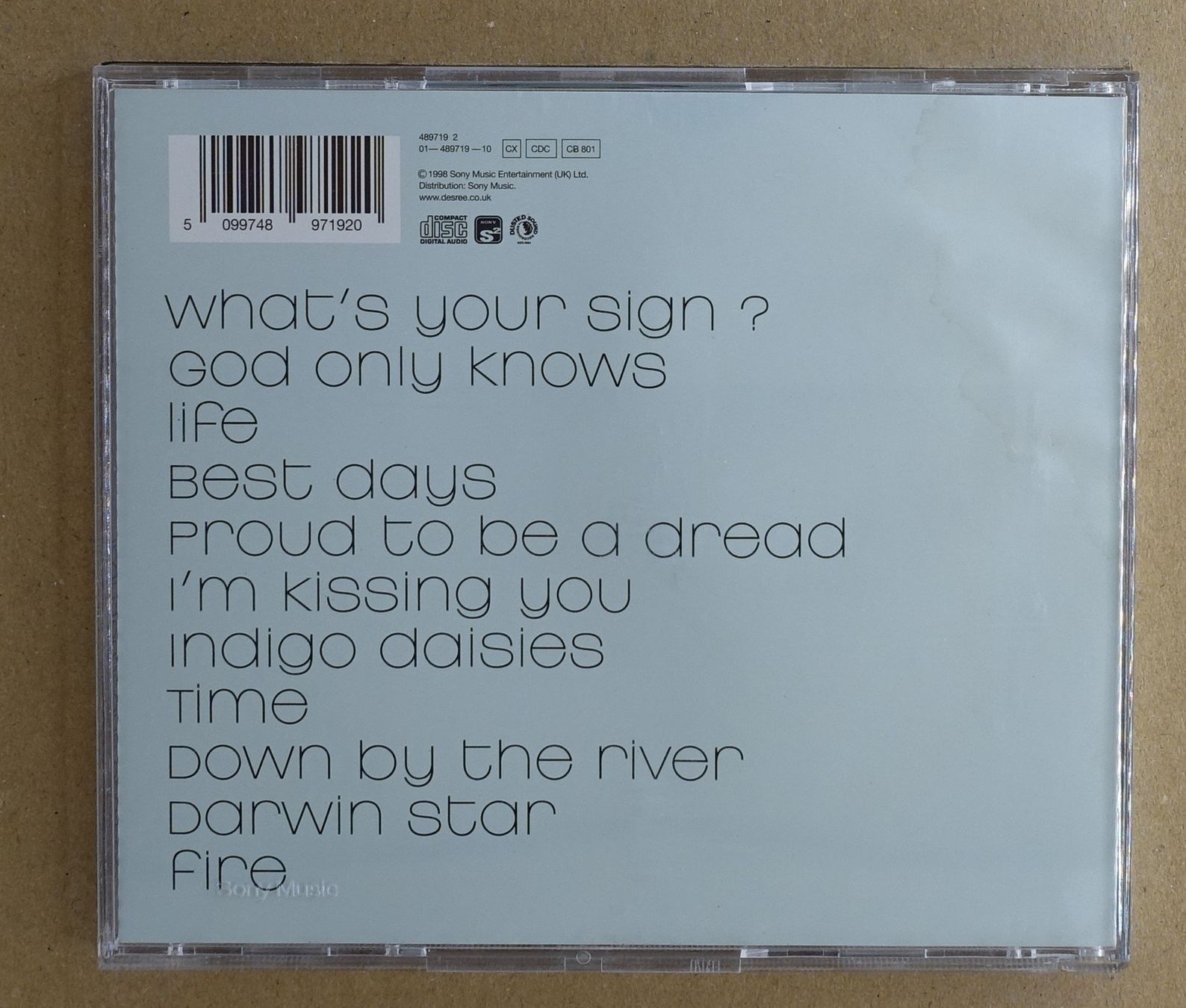 CD: Des'ree – Supernatural - F30 – Usato da Sessa venduto da fraenklishop 1