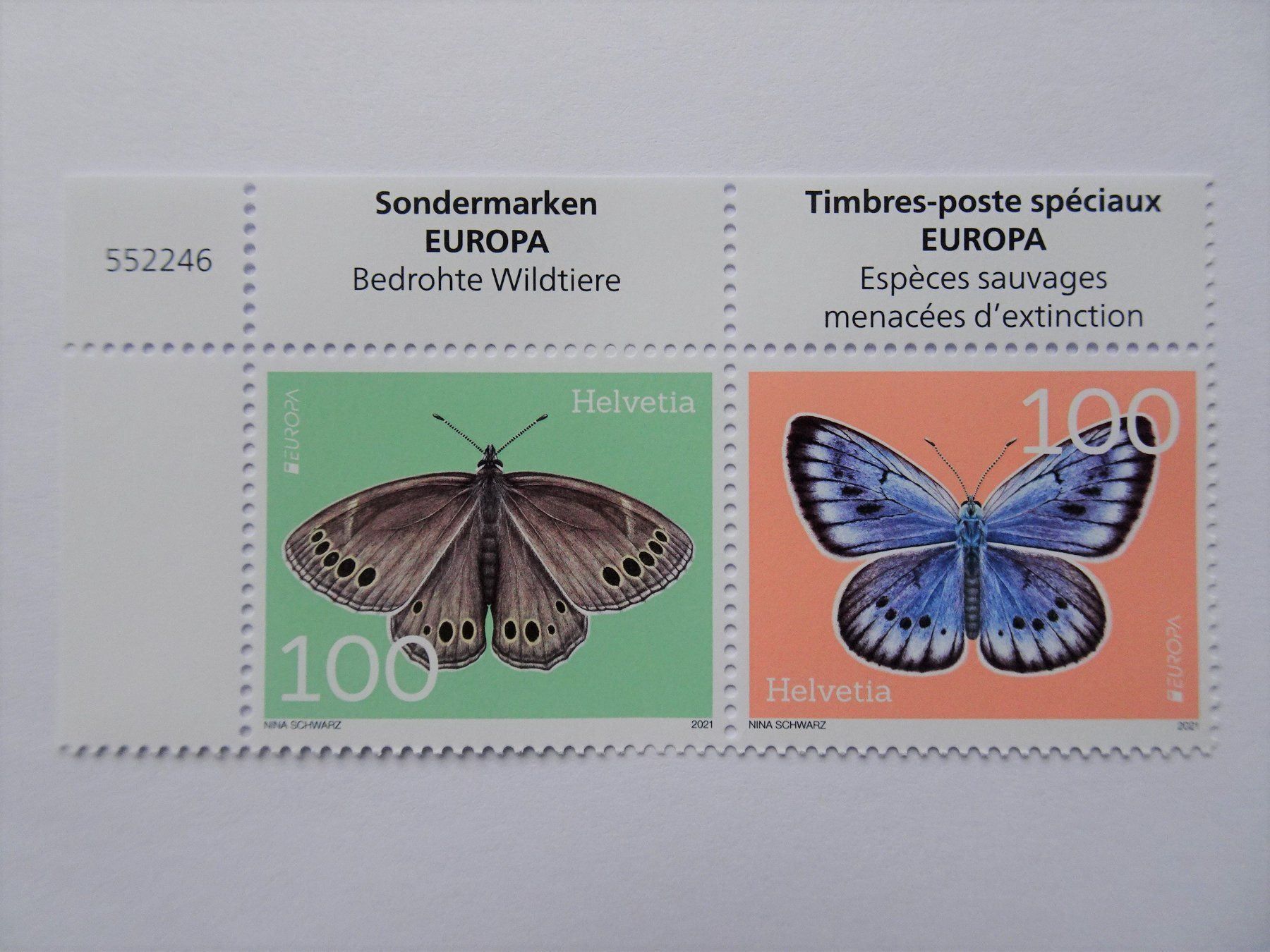 Alle Briefmarken: 2021** – Neu (gemäss Beschreibung) aus Aadorf von Chnorli-Furz