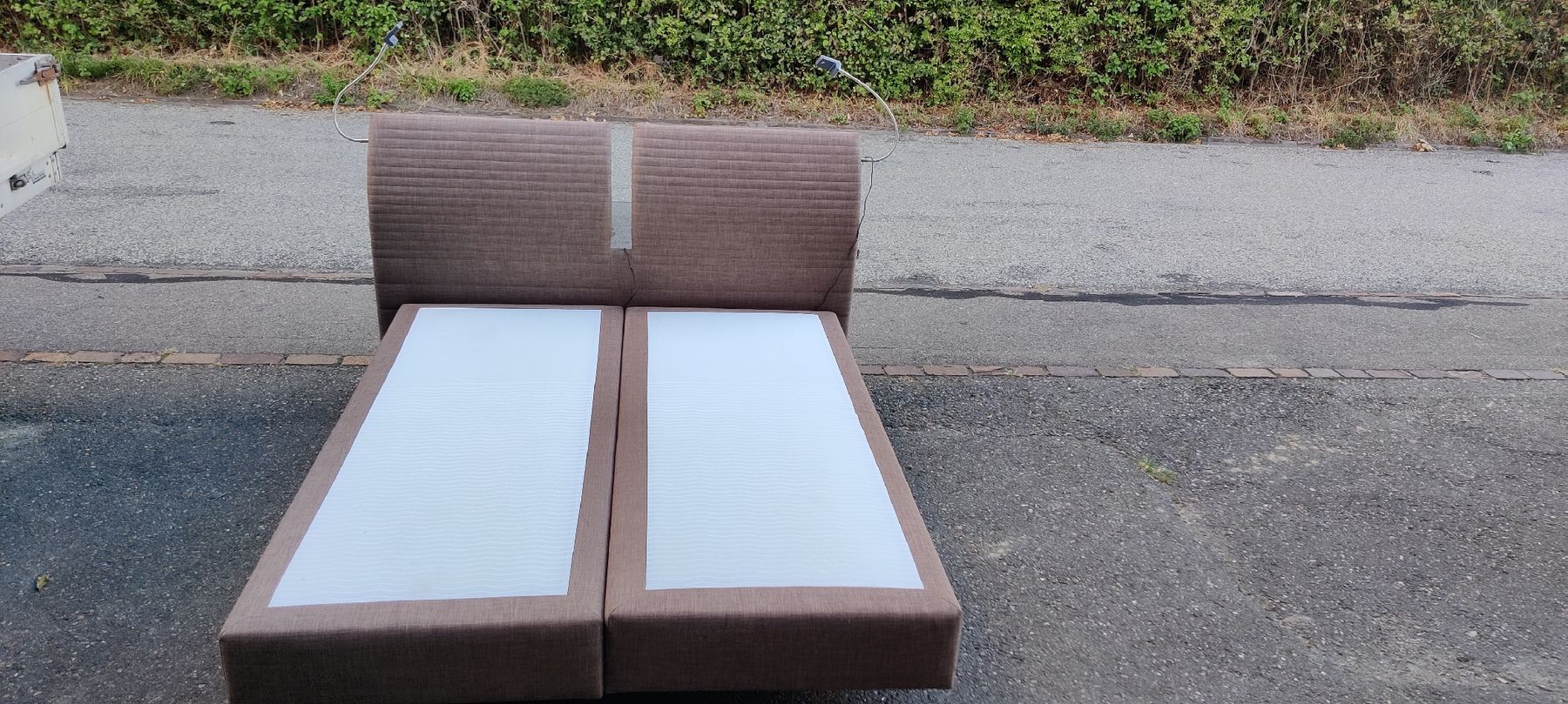 Letti: Doppelbett Musterring braun – Usato da Schneisingen venduto da orsi_ben 1