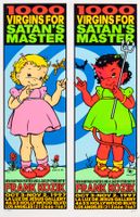 FRANK KOZIK - 1000 VIRGINS FOR SATAN’S MASTER - S&N POSTER