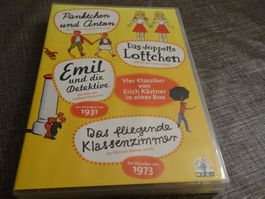 Erich Kästner Box 4 Filme Emil, Lottchen, Klassenzimmer