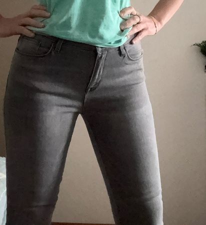 Tommy Hilfiger Jeans Como RW Legging Fit Grau 30/32